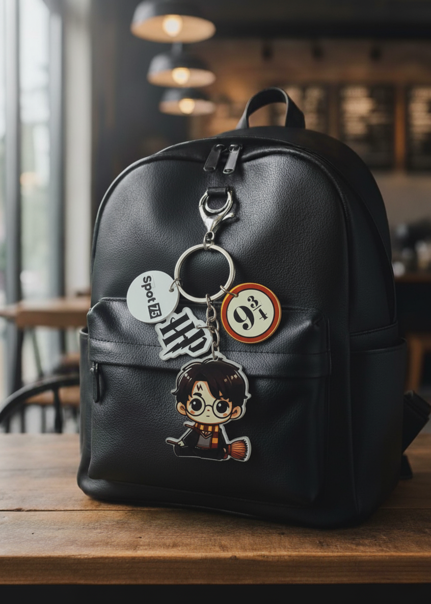 Harry Potter - Charm Keychain