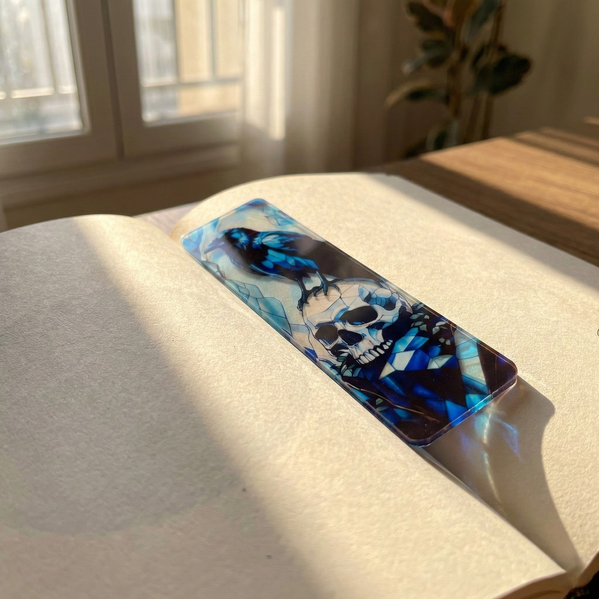 Raven Skull - Transparent