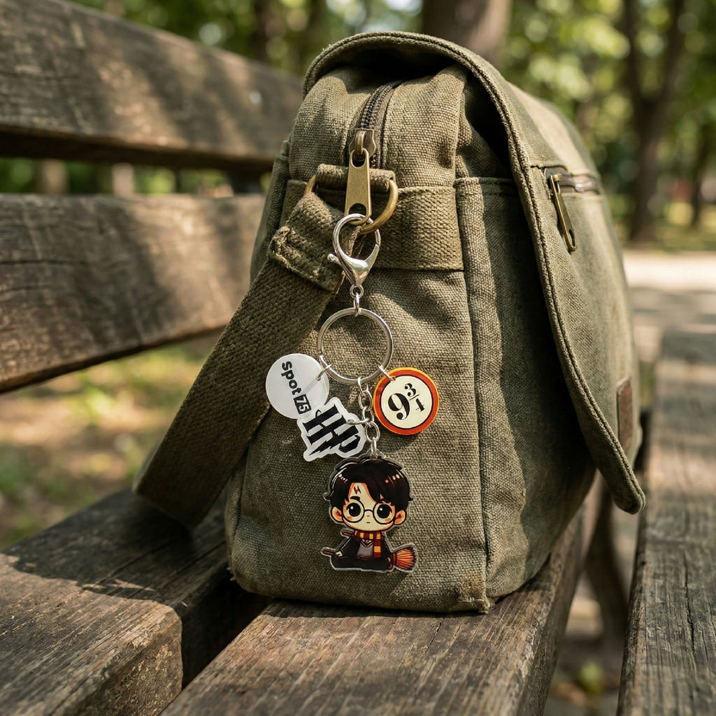Harry Potter - Charm Keychain