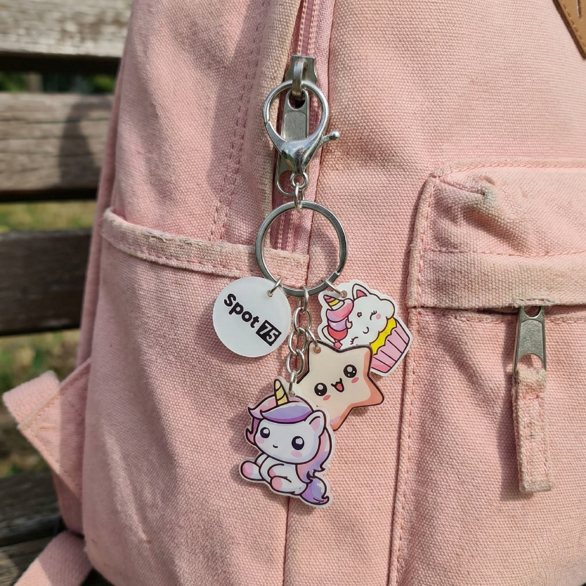 Unicorn - Charm Keychain