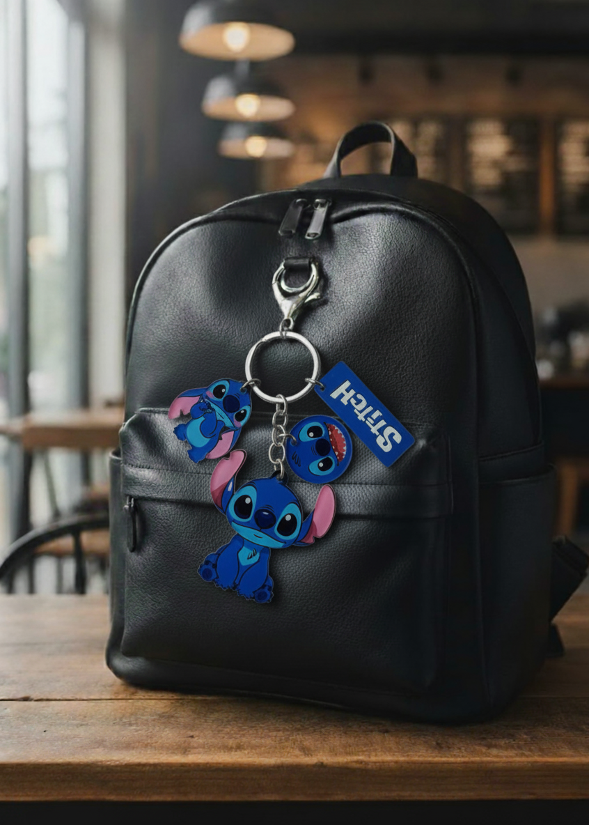 Stitch - Charm Keychain