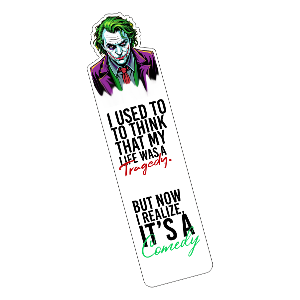 Joker Quote - Transparent