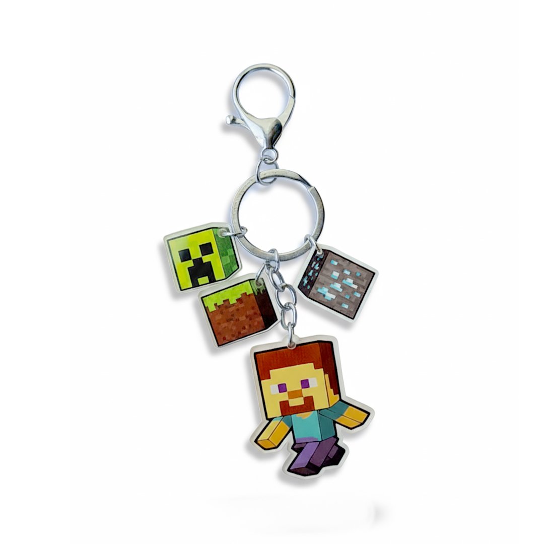 Minecraft - Charm Keychain