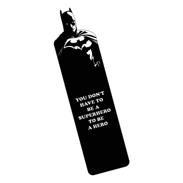 Batman Quote - Transparent