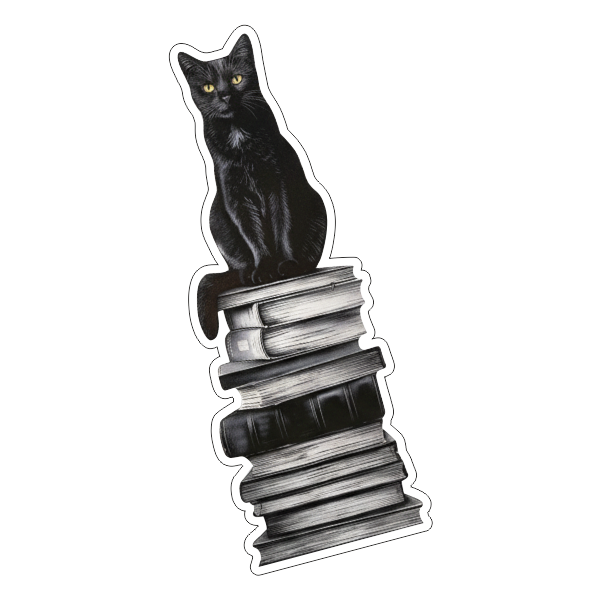Cat Books - Transparent