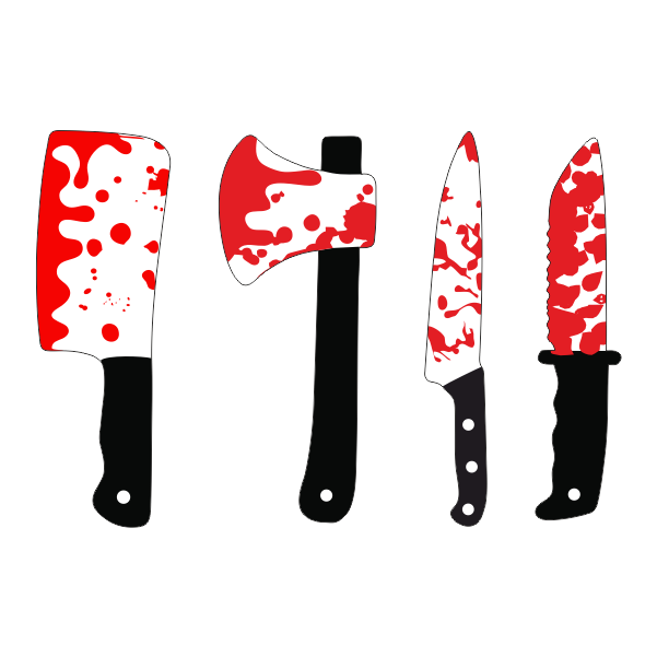 Bloody Tools - Transparent 4 Pcs
