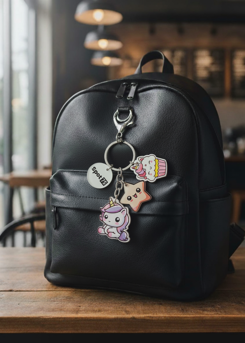 Unicorn - Charm Keychain