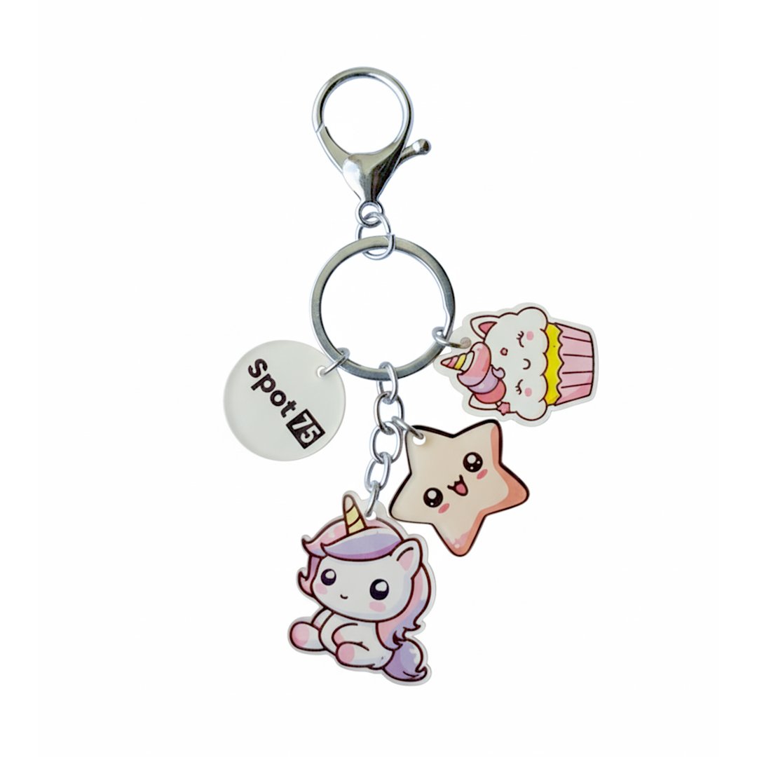 Unicorn - Charm Keychain