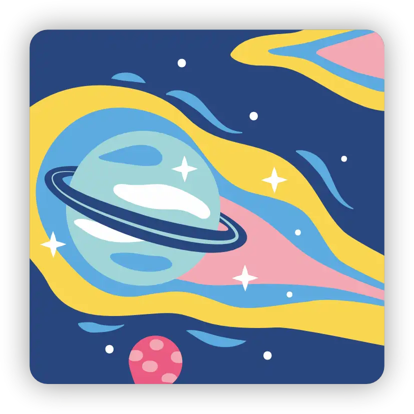 Space 6 Pcs