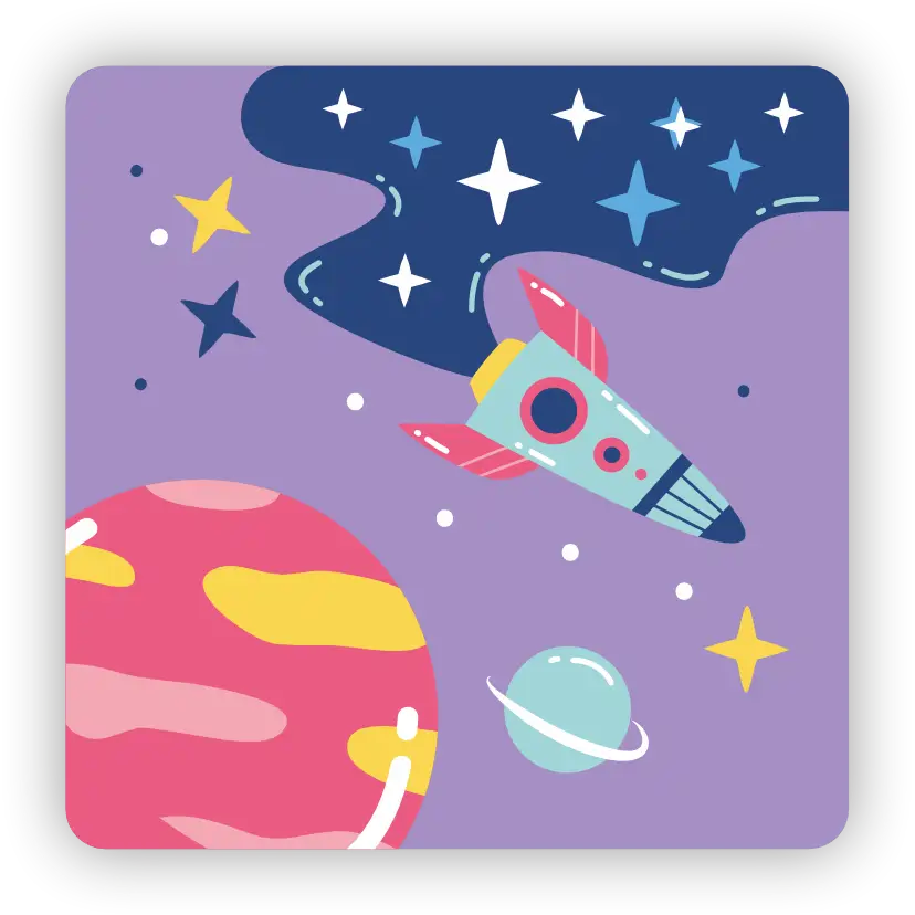 Space 6 Pcs