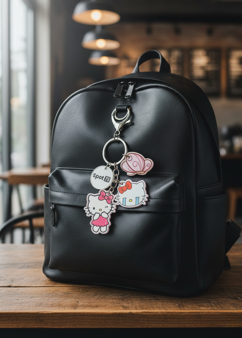Hello Kitty - Charm Keychain