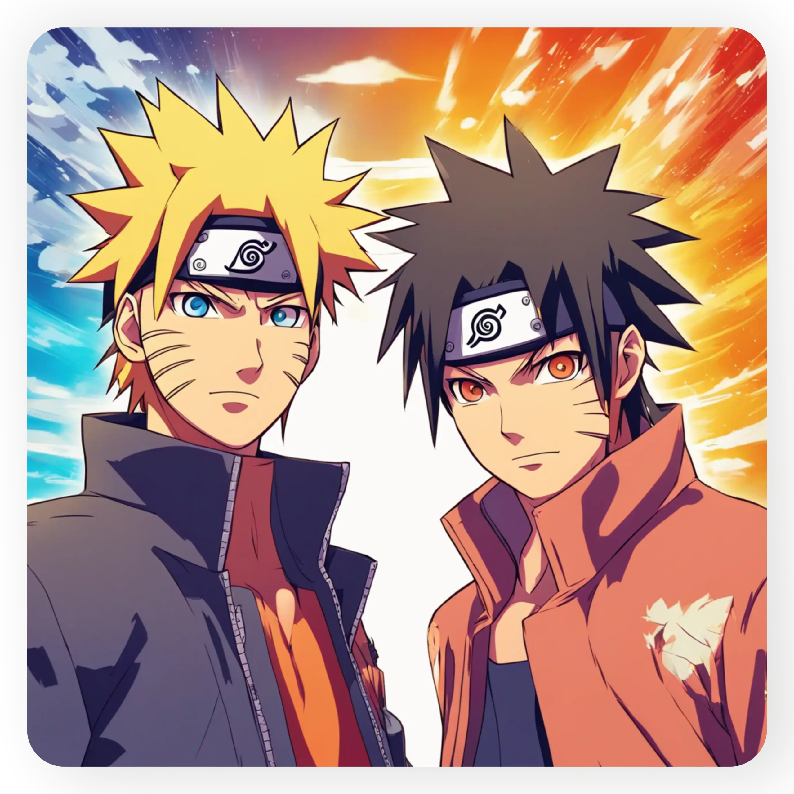 Kakashi and Naruto