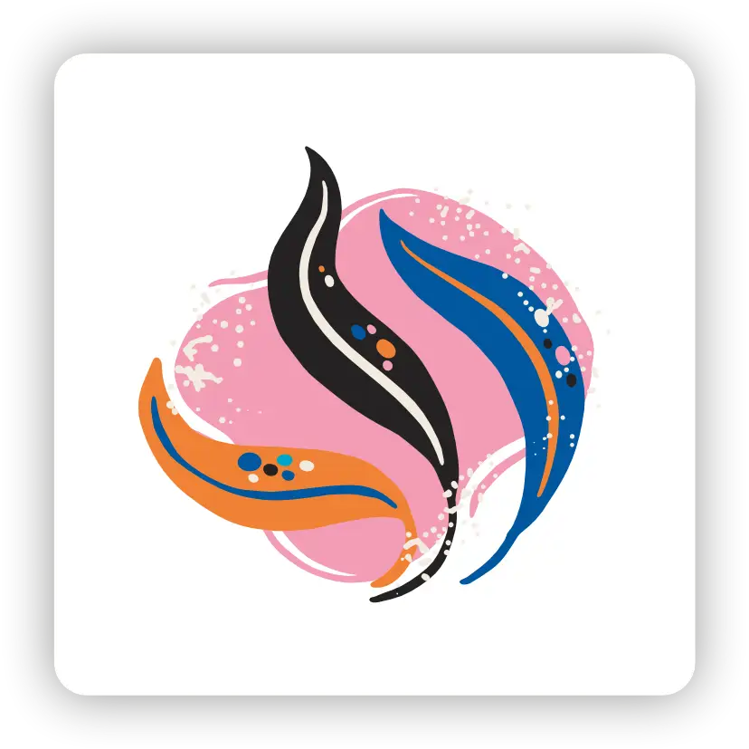 Abstract Art 4 Pcs