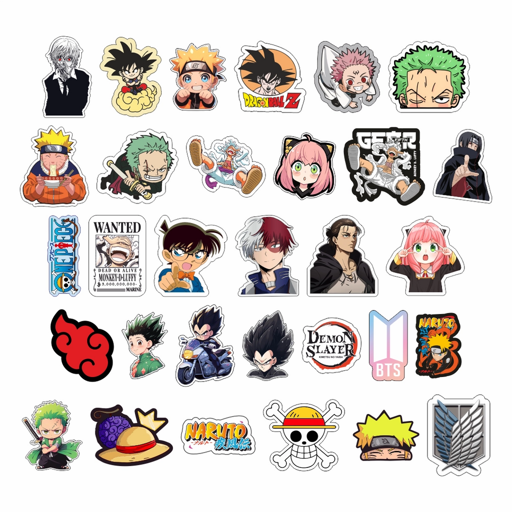Anime Sticker bundle 31pcs