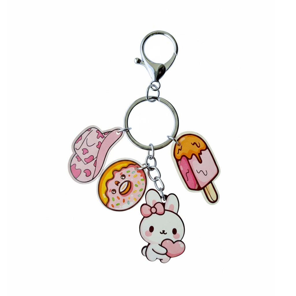 Bunny - Charm Keychain
