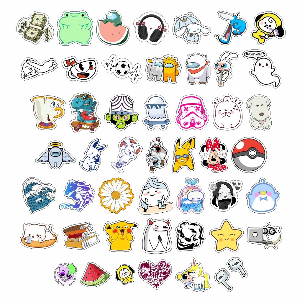 Fusion Sticker Bundle 48pcs
