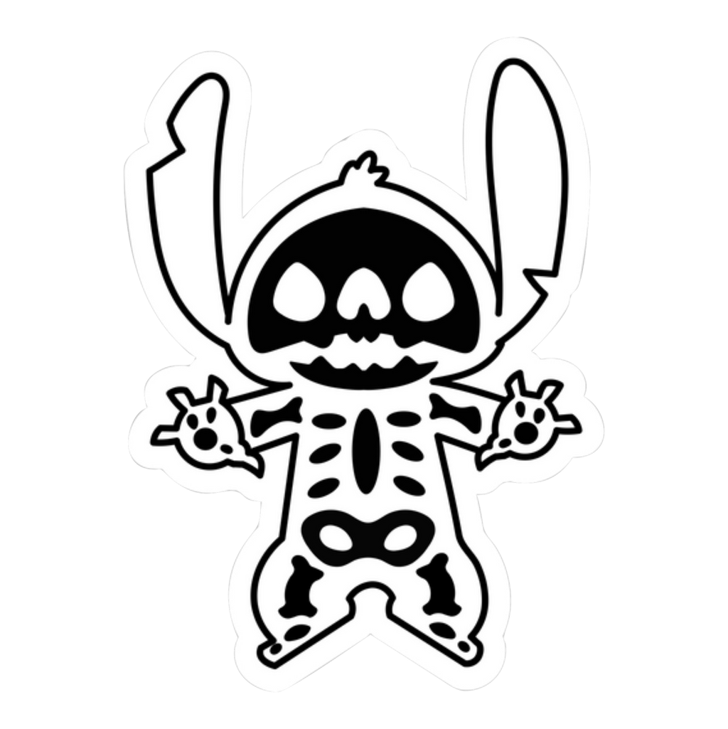 Skeleton Stich - Glow Sticker