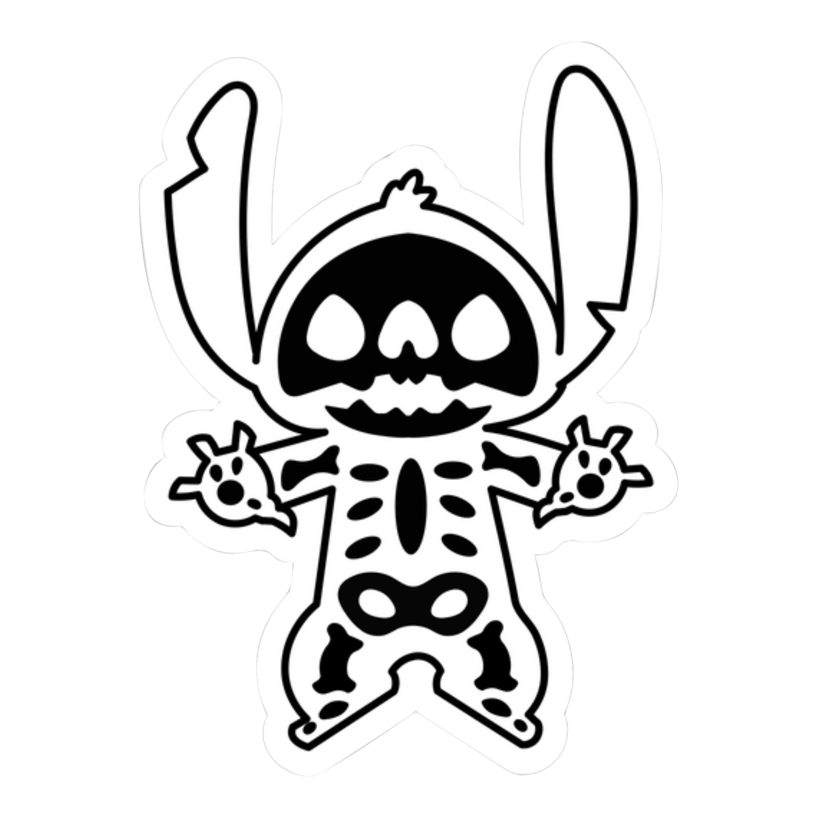 Skeleton Stich - Glow Sticker