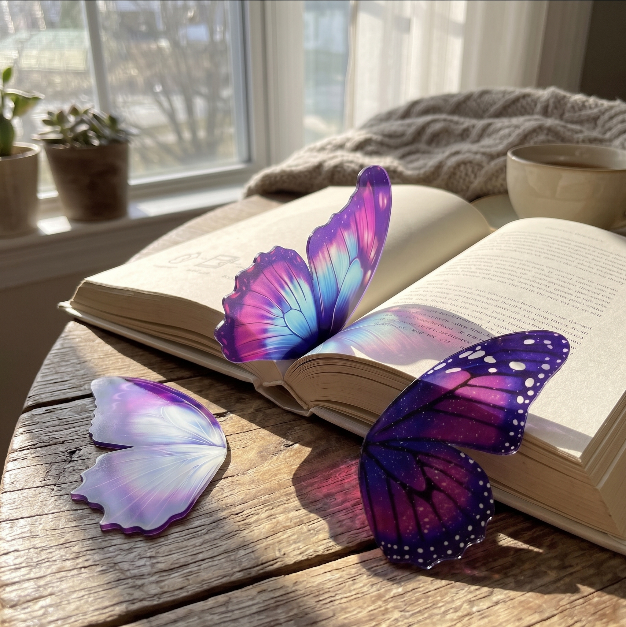 Dream Wings bookmark 3pcs