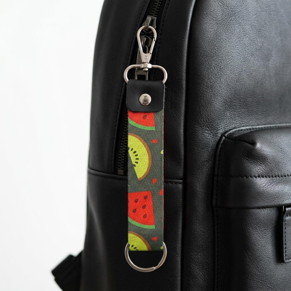 Fruit Collection fabric keychain 4pcs