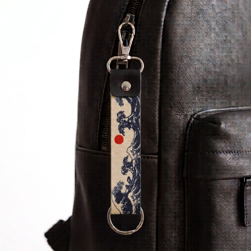 Art Collection fabric keychain 4pcs