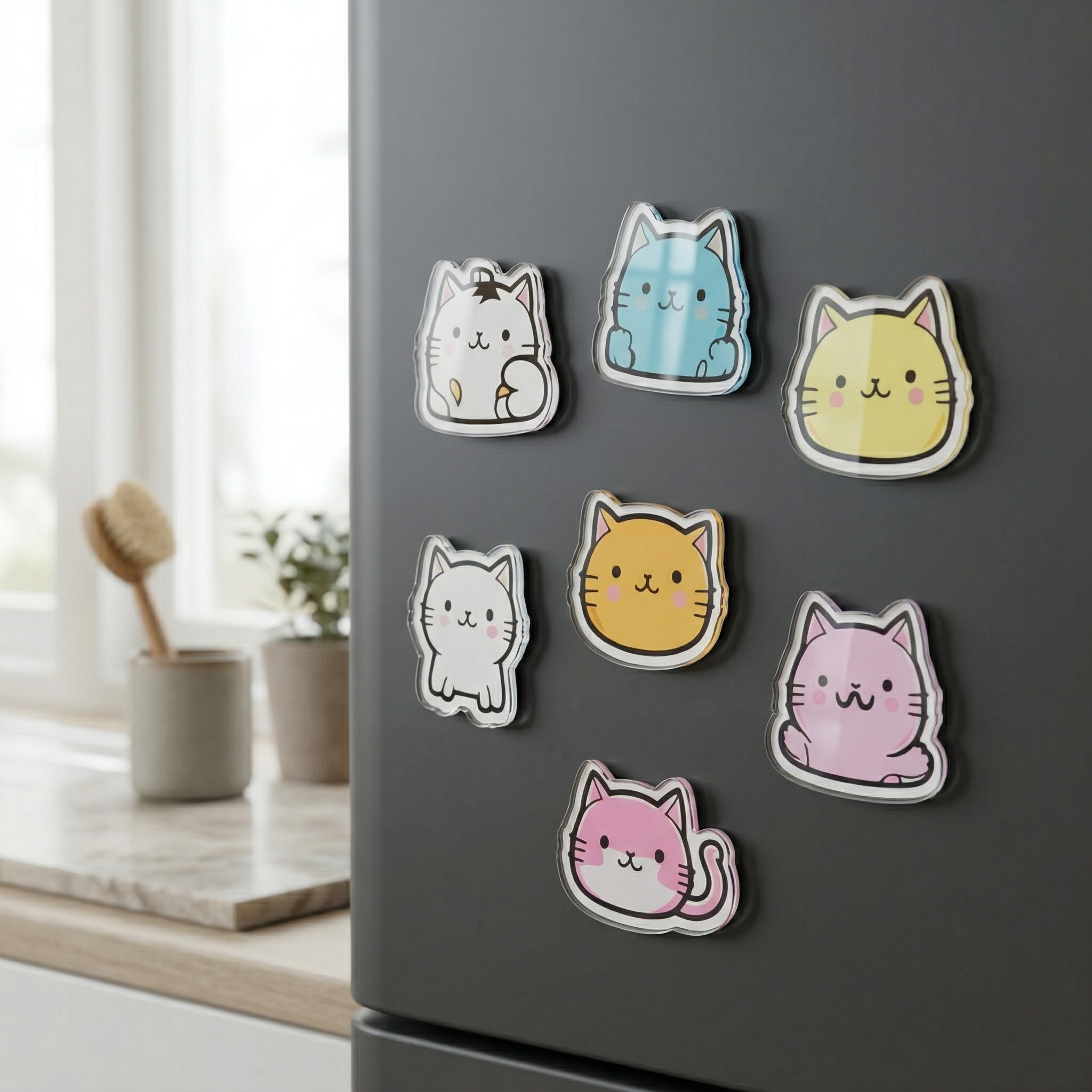 Cat Magnets 7 pcs