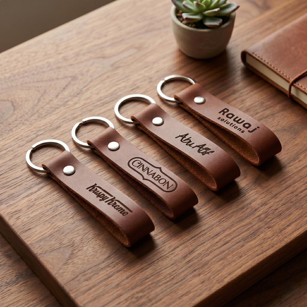 Leather Keychain