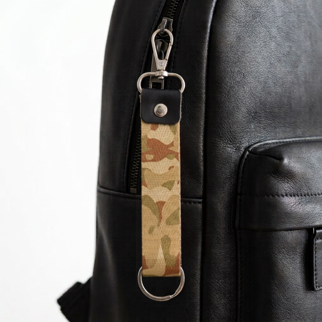 Camo Collection fabric keychain 2pcs