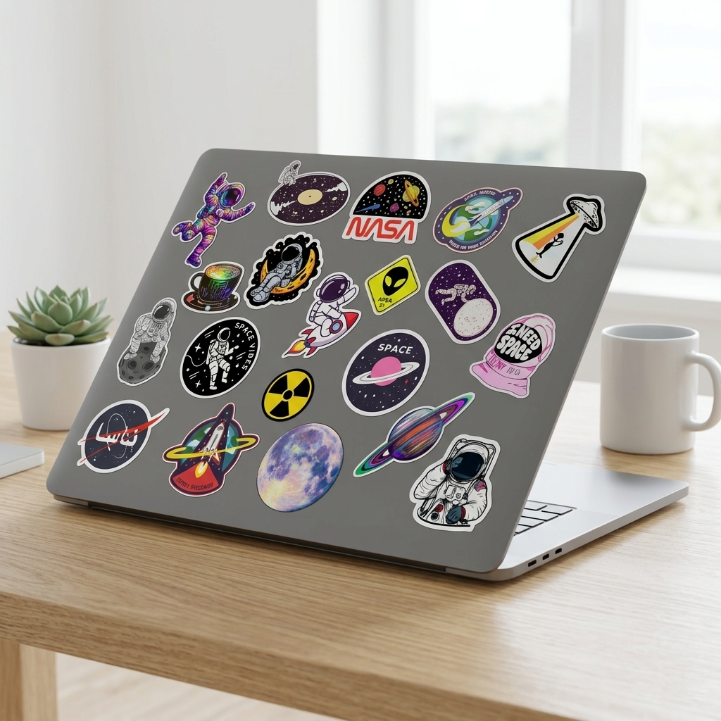 Space Sticker Bundle 35pcs