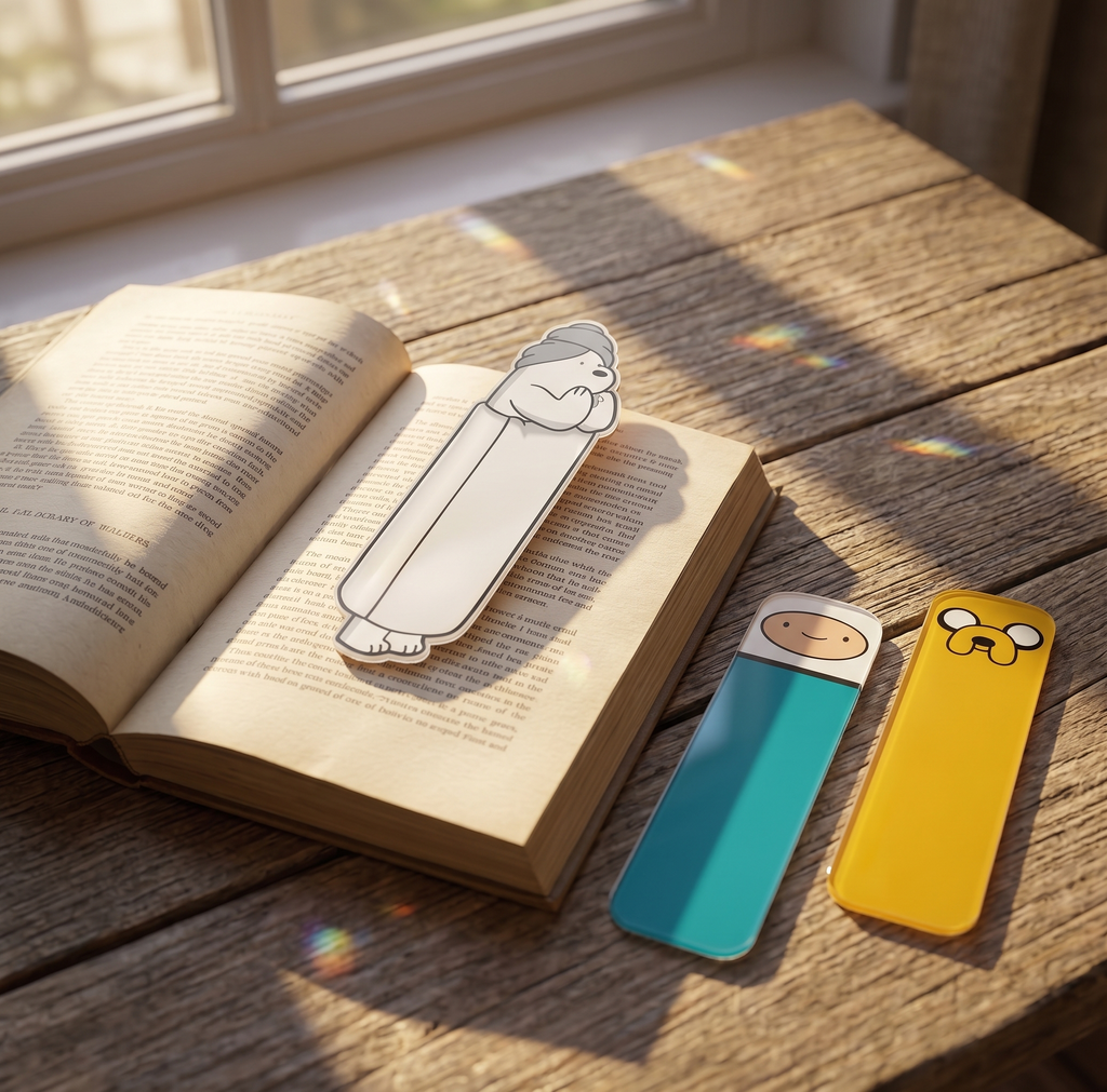 Cartoon Time bookmark 3pcs