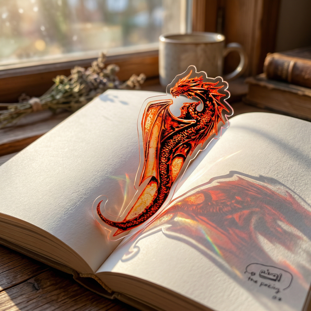Orange Dragon - Transparent