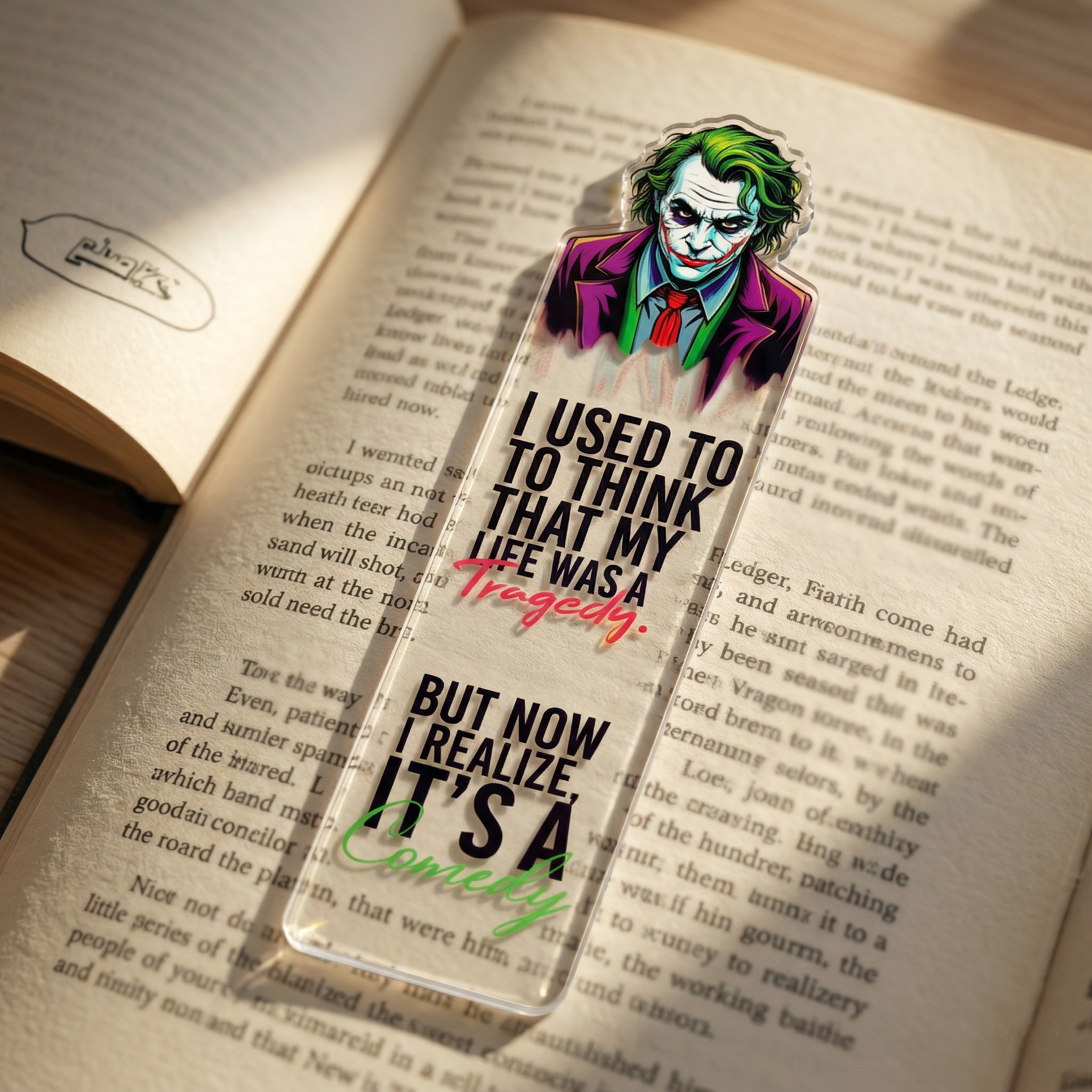 Joker Quote - Transparent