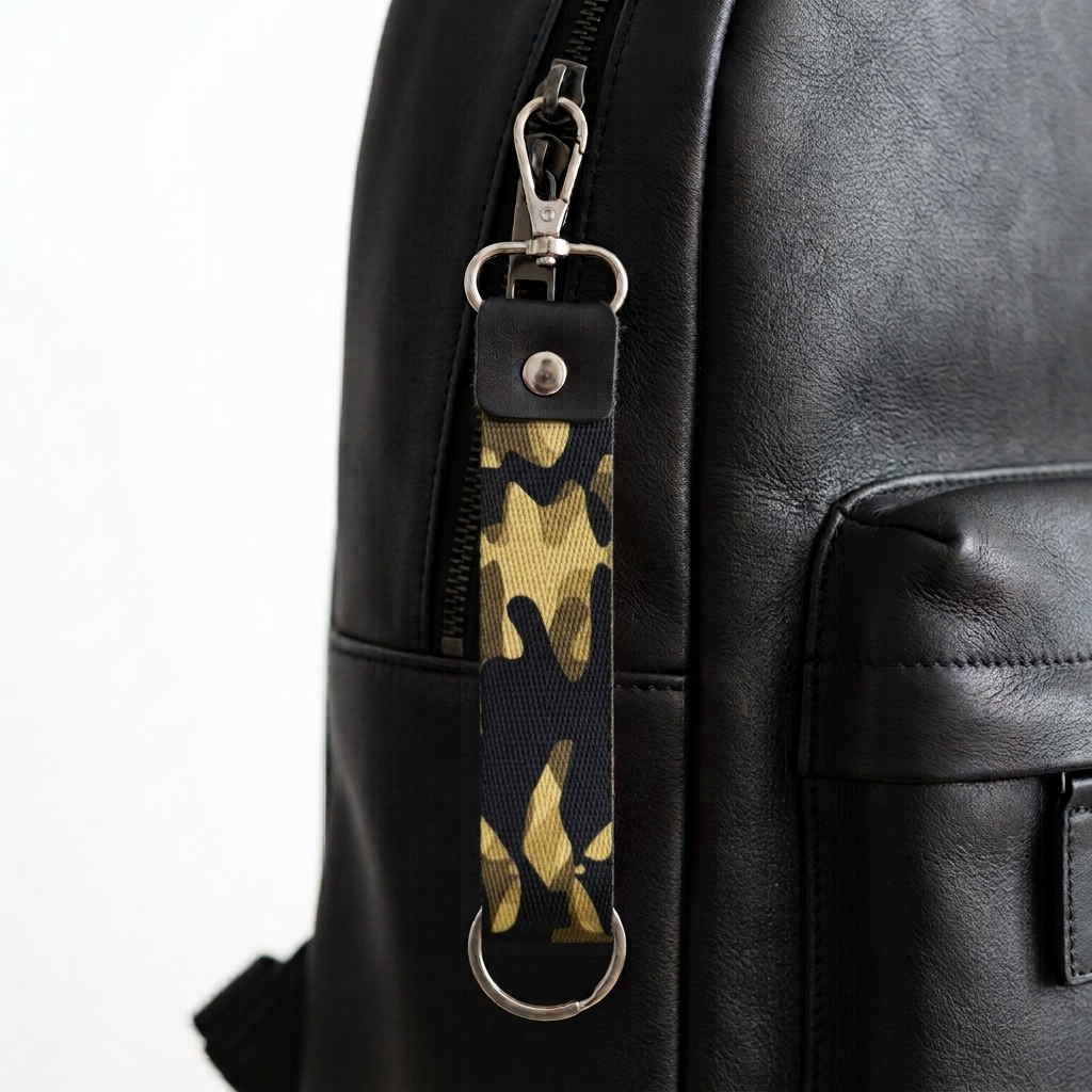 Camo Collection fabric keychain 2pcs