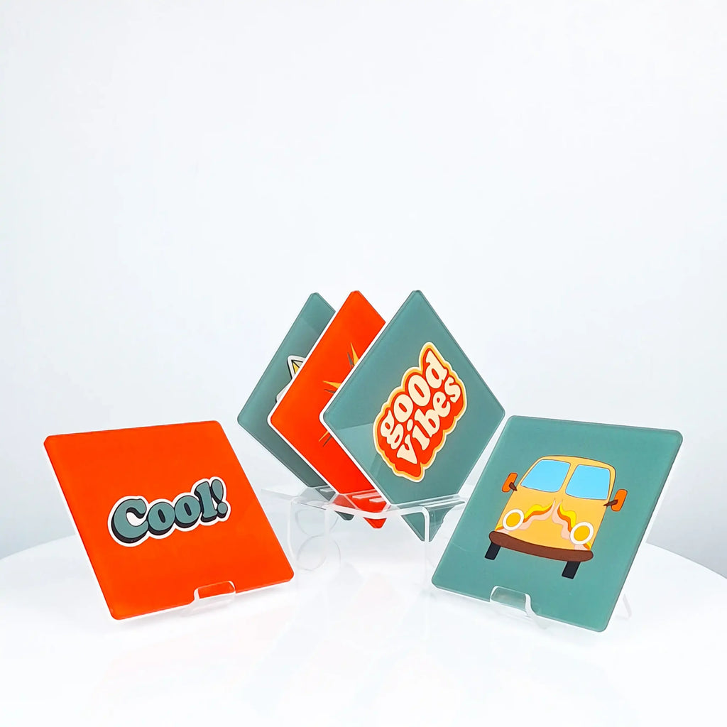 Retro Good Vibe 5 Pcs