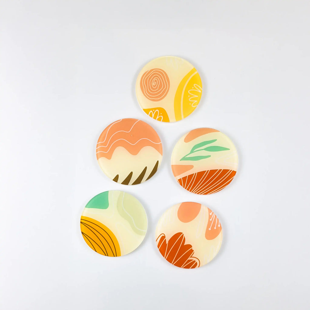 Trendy Abstract 5 Pcs