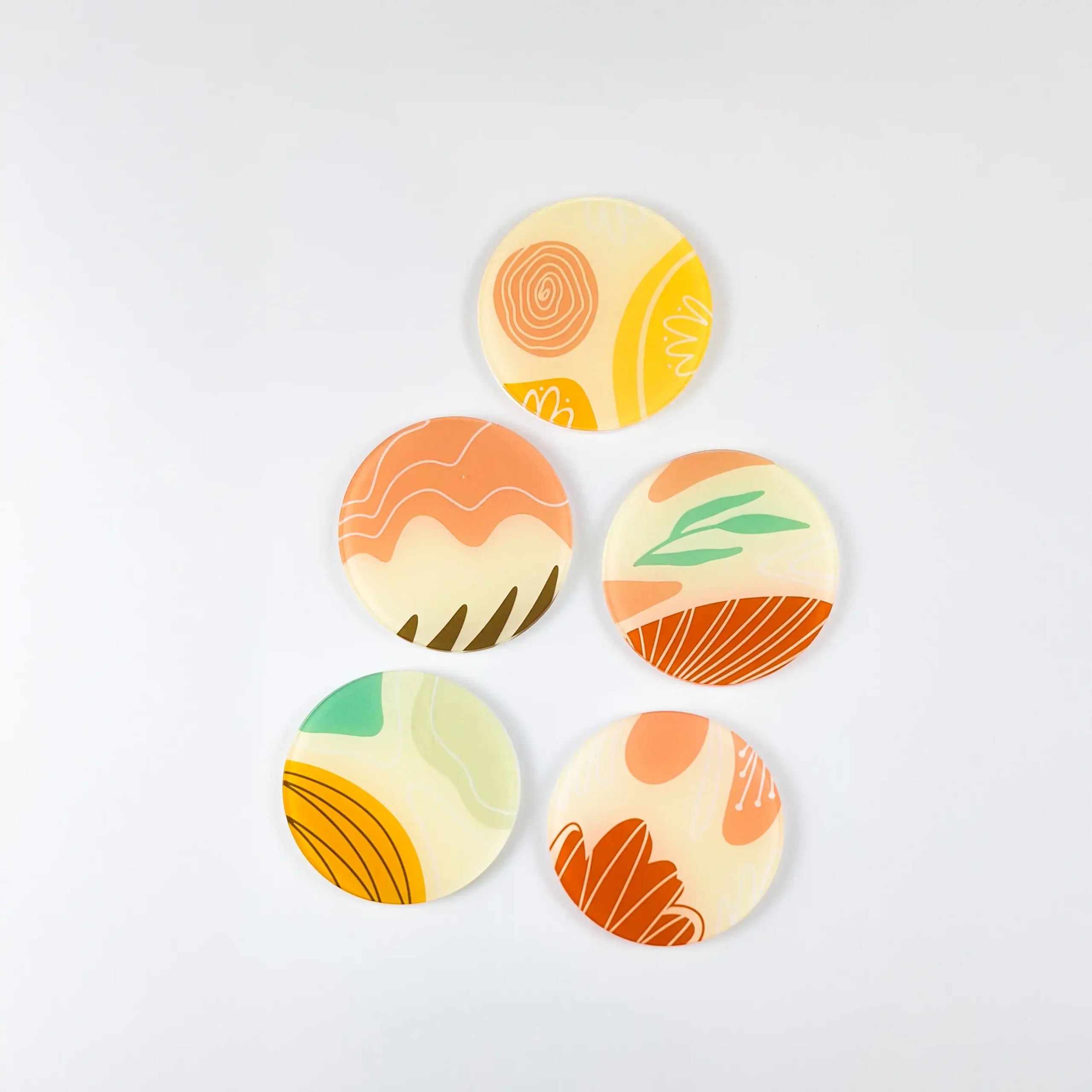 Trendy Abstract 5 Pcs