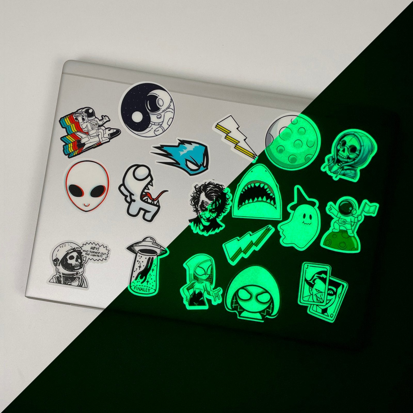 Skate Swan - Glow Sticker