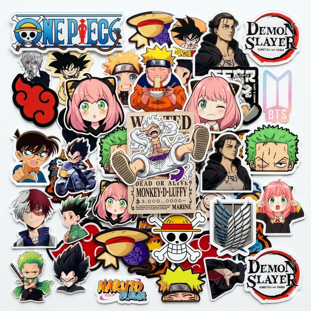 Anime Sticker bundle 31pcs