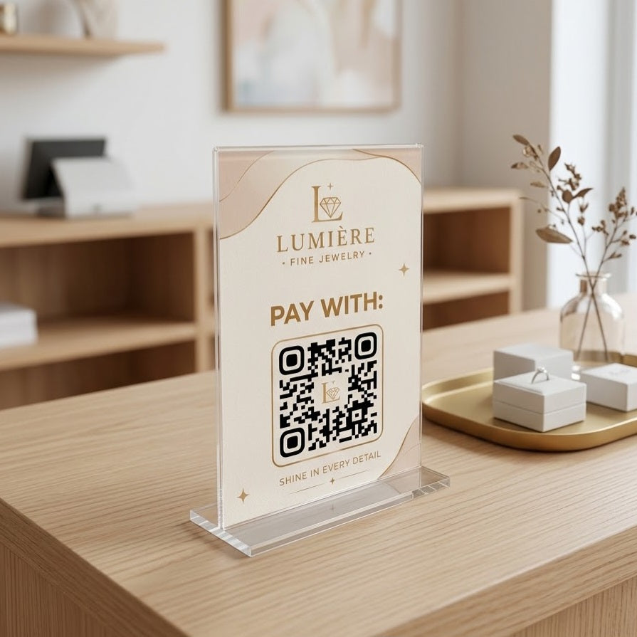 Qr Stand Set A5