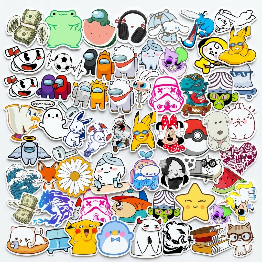 Fusion Sticker Bundle 48pcs