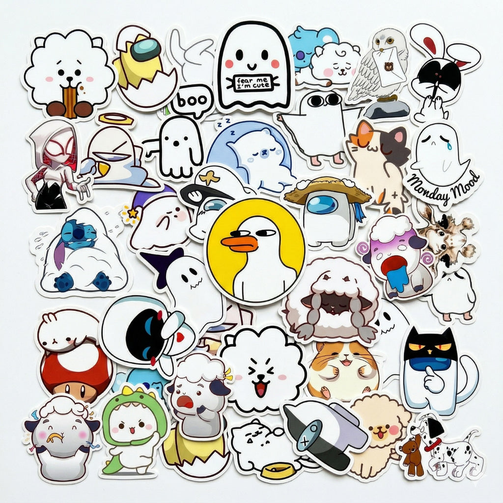 BooCute Glow Sticker Bundle 39pcs