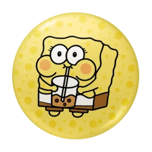 Cute Sponge - Button Badge