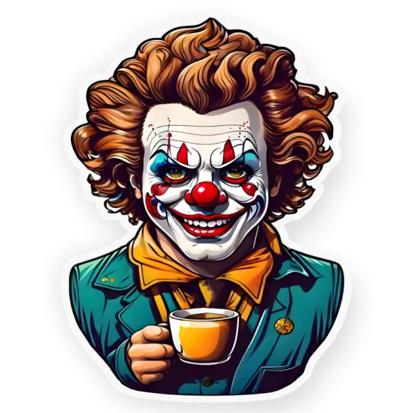 Casual Joker - sticker