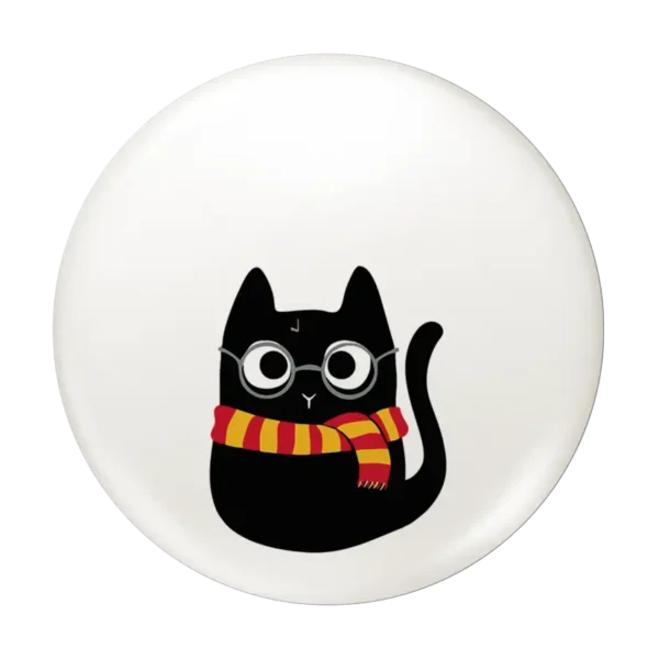 Harry Cat - Button Badge