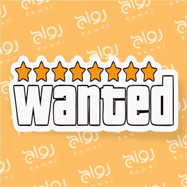 Wanted - sticker - Image 2