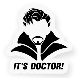 It's Doctor - sticker