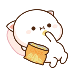 Chips Cat - Glow Sticker