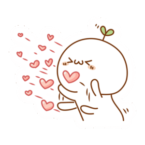 Happy Bunny - Glow Sticker