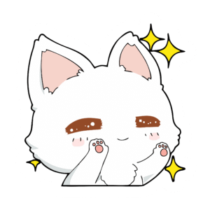 Cozy Cat - Glow Sticker