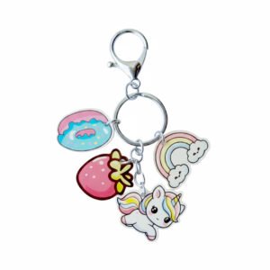 Unicorn 2 - Charm Keychain